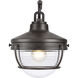 Eastport 1 Light 12 inch Oil Rubbed Bronze Outdoor Post Light