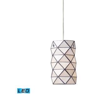 Tetra LED 7 inch Polished Chrome Mini Pendant Ceiling Light