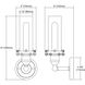 Fulton 1 Light 4 inch Satin Nickel Sconce Wall Light