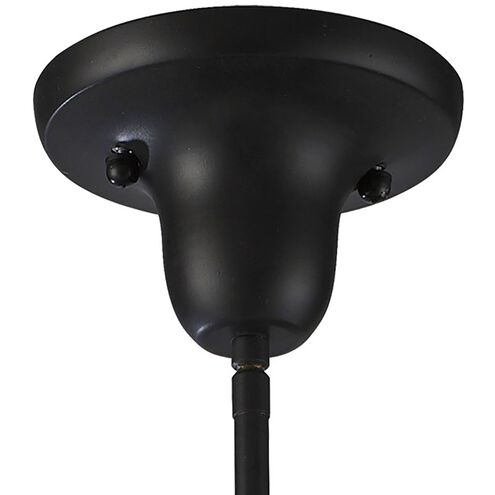 Schoolhouse 1 Light 8 inch Oil Rubbed Bronze with White Mini Pendant Ceiling Light in Incandescent