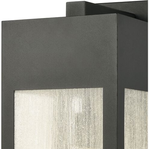 Angus 1 Light 20 inch Charcoal Outdoor Wall Sconce