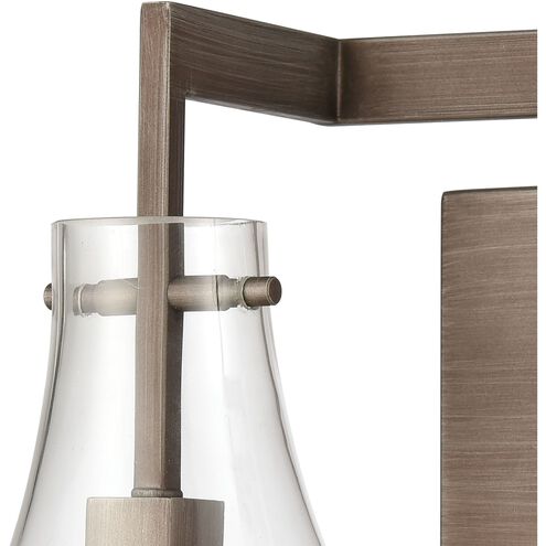 Culmination 2 Light 16 inch Weathered Zinc Vanity Light Wall Light