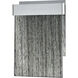 Meadowland LED 8 inch Silver with Polished Chrome Sconce Wall Light