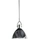 Veleta 1 Light 12 inch Chrome Mini Pendant Ceiling Light