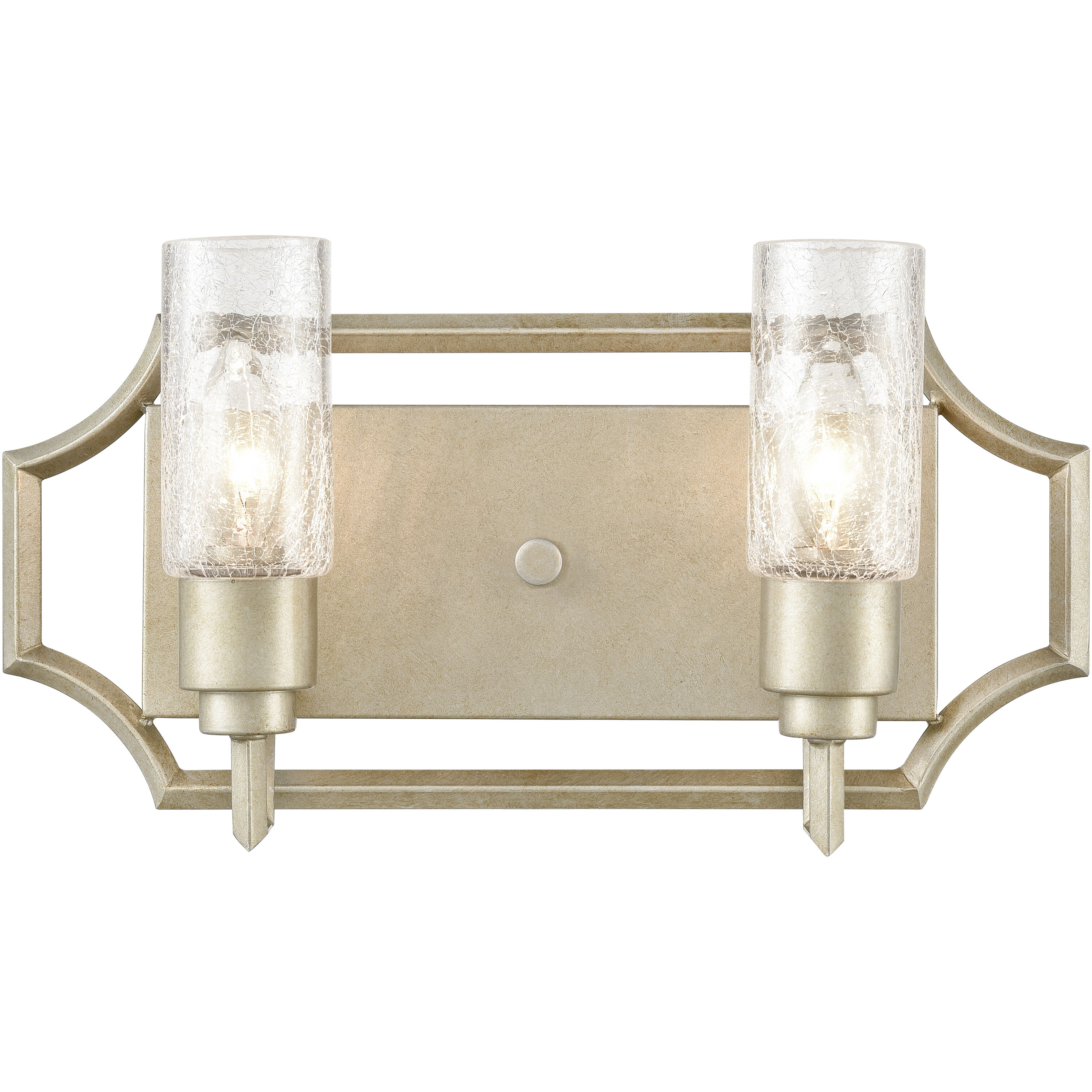 Silver vanity light best sale