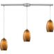 Tidewaters Linear Mini Pendant Ceiling Light