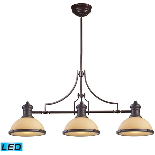 Chadwick Linear Chandelier Ceiling Light in LED