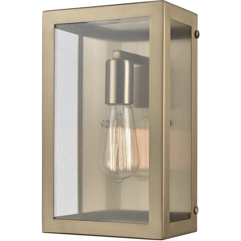Parameters 1 Light 7 inch Satin Brass ADA Sconce Wall Light