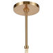 Abaca 8 Light 33 inch Satin Brass Chandelier Ceiling Light