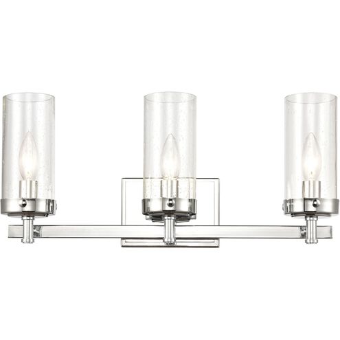 Melinda 3 Light 20 inch Polished Chrome Vanity Light Wall Light