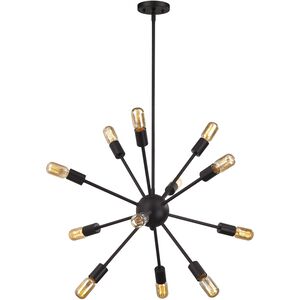 Delphine 12 Light 27 inch Oil Rubbed Bronze Chandelier Ceiling Light