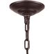 Medford 3 Light 14 inch Oil Rubbed Bronze Chandelier Ceiling Light