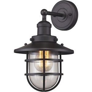 Seaport 1 Light 8 inch Oil Rubbed Bronze Sconce Wall Light