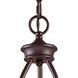 Medford 3 Light 14 inch Oil Rubbed Bronze Chandelier Ceiling Light