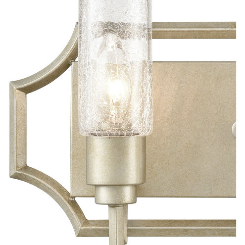 Cheswick 2 Light 16 inch Aged Silver Vanity Light Wall Light