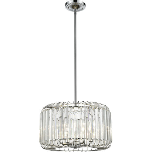 Beaumont 4 Light 17 inch Polished Chrome Chandelier Ceiling Light