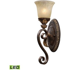 Regency LED 6 inch Burnt Bronze Sconce Wall Light