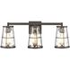 Kendrix 3 Light 24 inch Oil Rubbed Bronze Vanity Light Wall Light