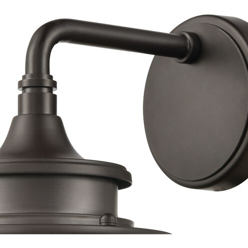 Renninger 1 Light 12 inch Oil Rubbed Bronze Outdoor Wall Sconce