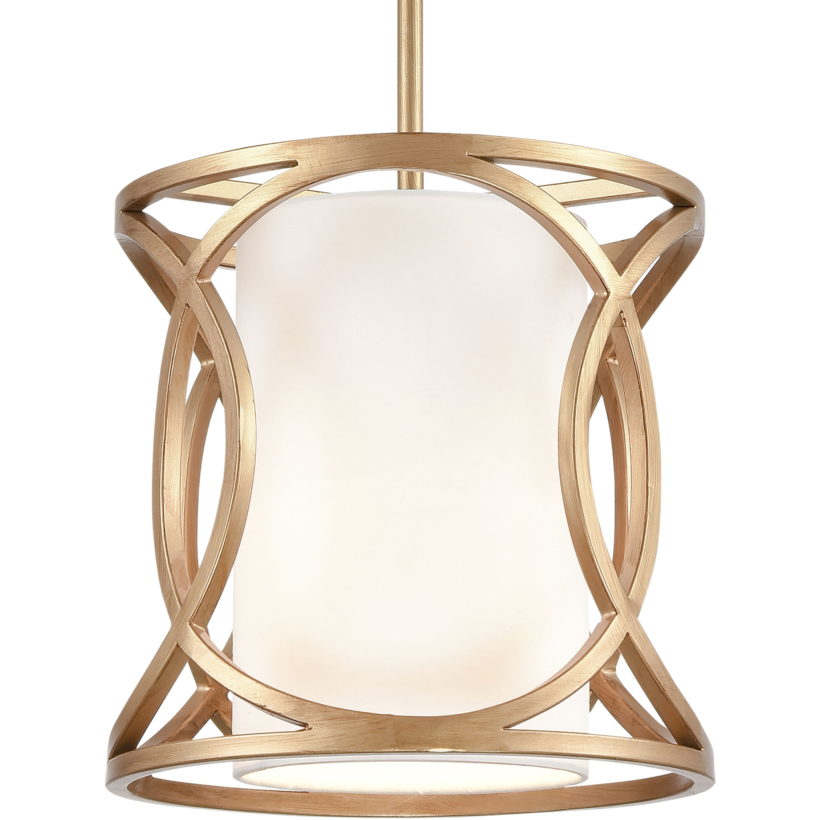 Matte gold pendant light cheap