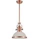 Chadwick 1 Light 13 inch Antique Copper Pendant Ceiling Light in Incandescent