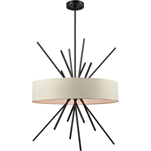 Xenia 5 Light 25 inch Oil Rubbed Bronze Chandelier Ceiling Light