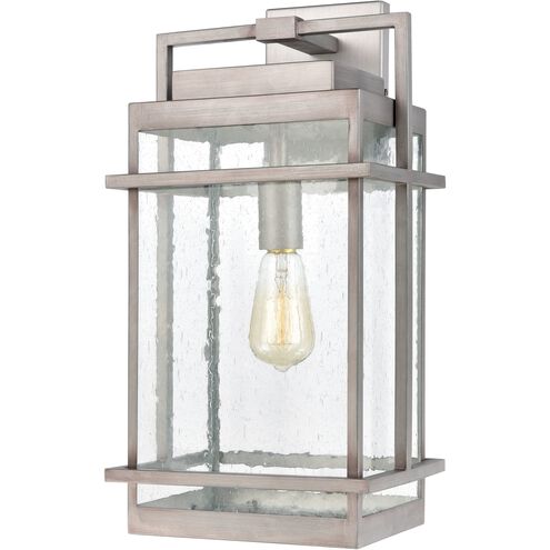 Breckenridge 1 Light 22 inch Weathered Zinc Outdoor Wall Sconce