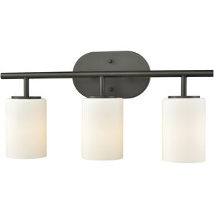 Pemlico 3 Light 20 inch Oil Rubbed Bronze Vanity Light Wall Light