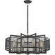 Slatington 9 Light 28 inch Brushed Nickel Chandelier Ceiling Light