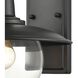 Jackson 1 Light 11 inch Matte Black Outdoor Wall Sconce
