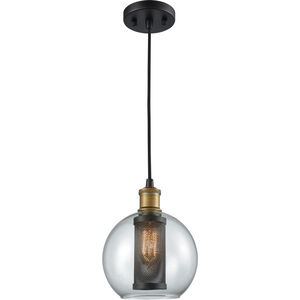 Bremington 1 Light 8 inch Oil Rubbed Bronze with Tarnished Brass Multi Pendant Ceiling Light, Configurable