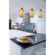 Sandstone 1 Light 5 inch Satin Nickel Mini Pendant Ceiling Light in Incandescent