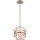 Asbury 1 Light 9 inch Aged Silver Mini Pendant Ceiling Light