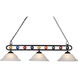 Billiard Motif Linear Chandelier Ceiling Light