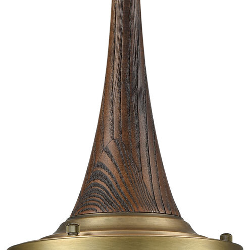 Sturgis 1 Light 7 inch Brushed Antique Brass Mini Pendant Ceiling Light