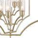 Cheswick 6 Light 28 inch Aged Silver Chandelier Ceiling Light