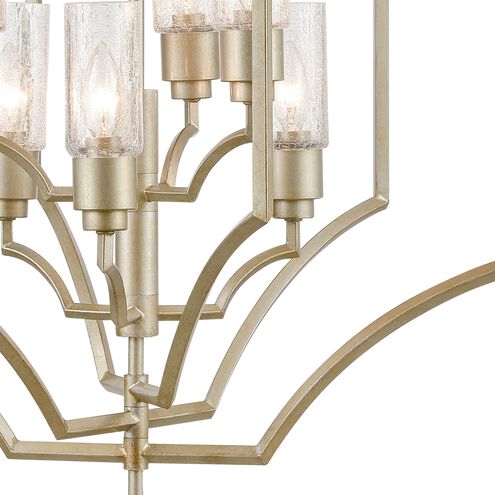 Cheswick 6 Light 28 inch Aged Silver Chandelier Ceiling Light