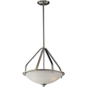 Mayfield 3 Light 17 inch Brushed Nickel Pendant Ceiling Light
