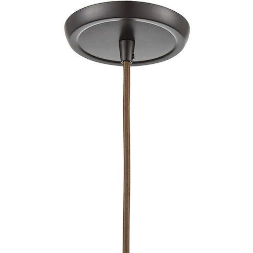 Hazelton 1 Light 11 inch Oil Rubbed Bronze Multi Pendant Ceiling Light, Configurable