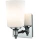 Alton Road 1 Light 5 inch Chrome Vanity Light Wall Light