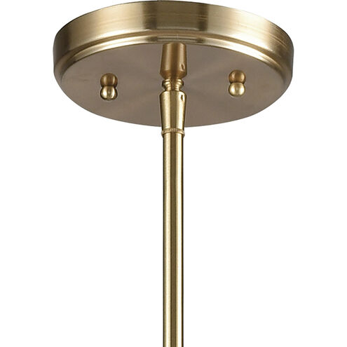 Delphine 6 Light 28 inch Satin Brass Chandelier Ceiling Light