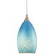 Earth 1 Light 5 inch Satin Nickel Mini Pendant Ceiling Light in Incandescent