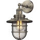 Seaport 1 Light 8 inch Antique Brass Sconce Wall Light