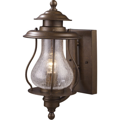 Wikshire 1 Light 15 inch Coffee Bronze Outdoor Sconce