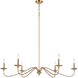 Wellsley Linear Chandelier Ceiling Light