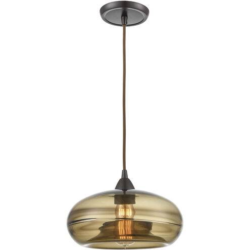 Hazelton 1 Light 11 inch Oil Rubbed Bronze Multi Pendant Ceiling Light, Configurable