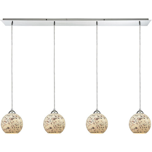 Spatter Linear Pendant Ceiling Light in 4