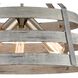 Brigantine 3 Light 18 inch Satin Nickel Chandelier Ceiling Light