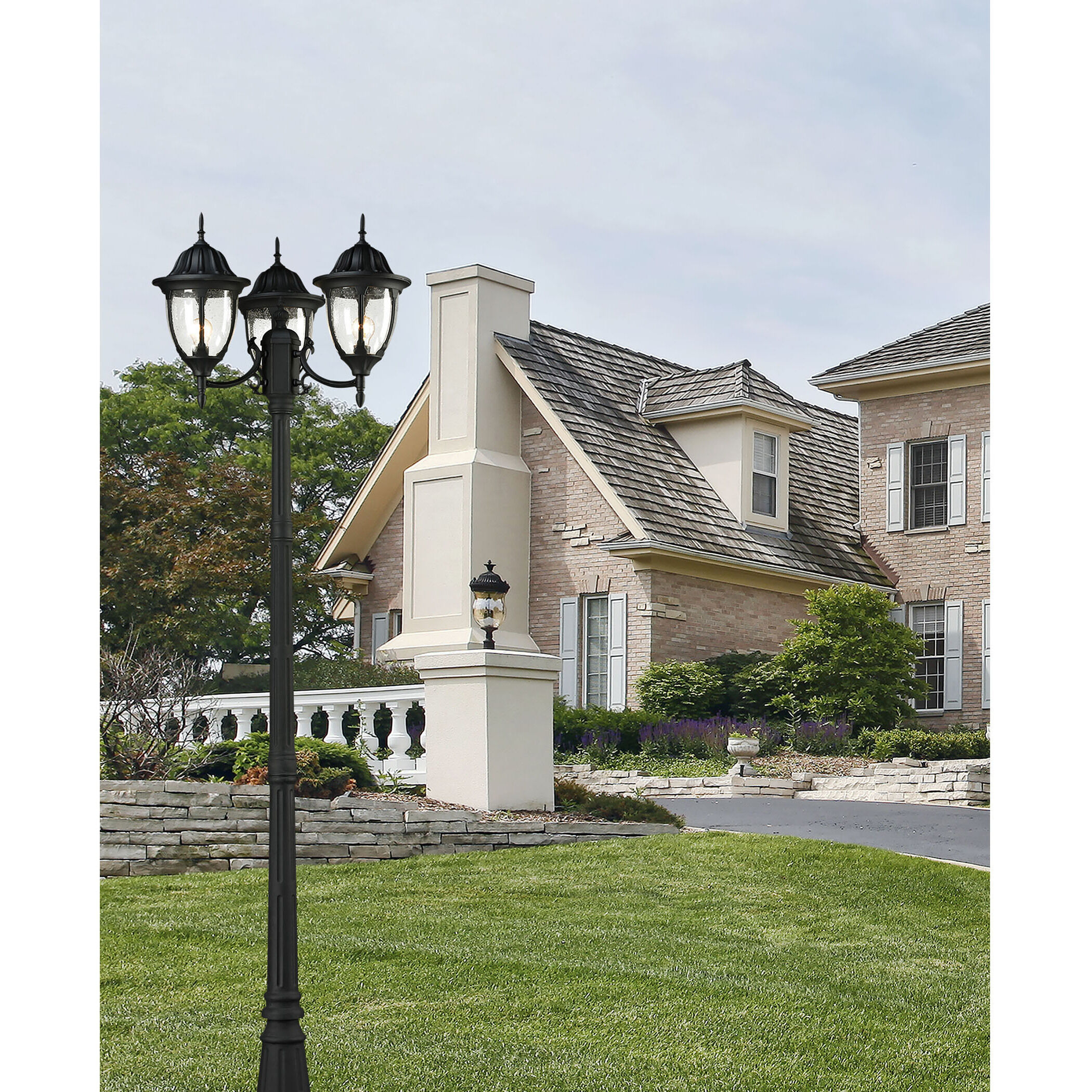 Square post light store
