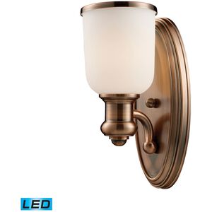 Brooksdale LED 5 inch Antique Copper Sconce Wall Light